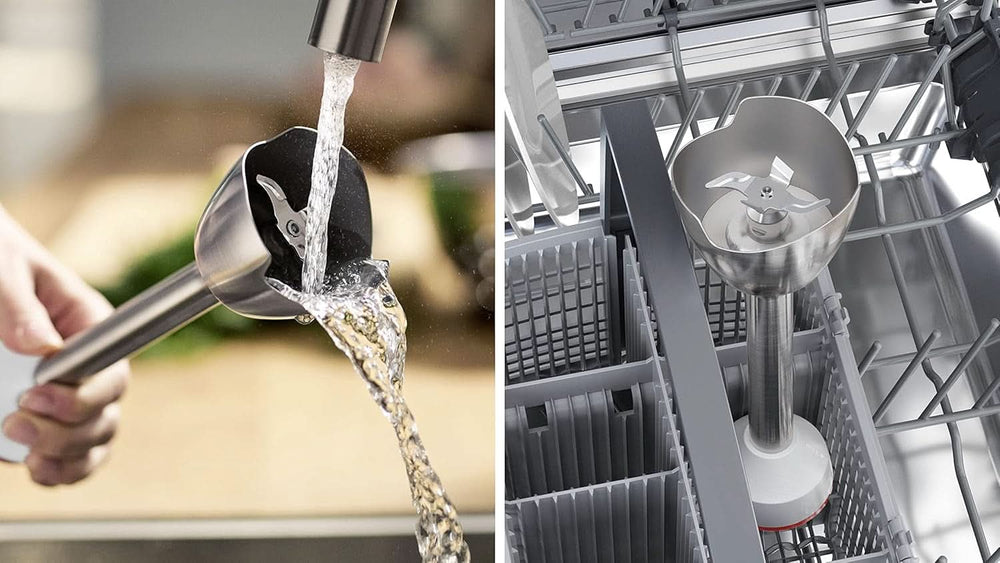 , Stab Mixer, Ergomaster Series 4, 800 Watt motor, Sebességszabályozó, Quattroblade Kitchen Naty Shop