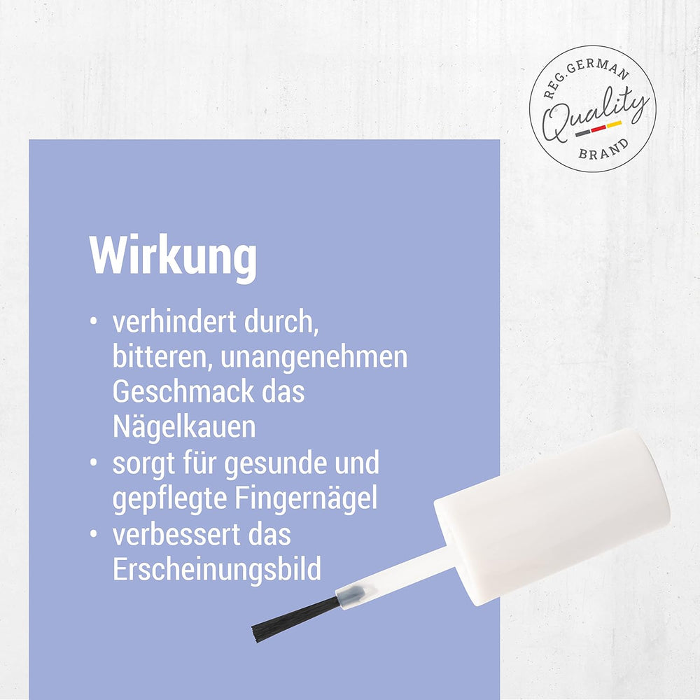 TITANIA Anti-Redness körömlakk (10ml) • Körömharapás elleni körömlakk • Körömharapás megelőzés • Kézkörömrágás elleni védelem • Kézkörömrágás megelőzés