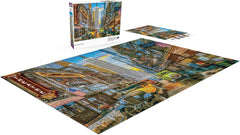 Buffalo Games - Vechiul New York - puzzle jigsaw 2000 piese Puzzle Naty Shop