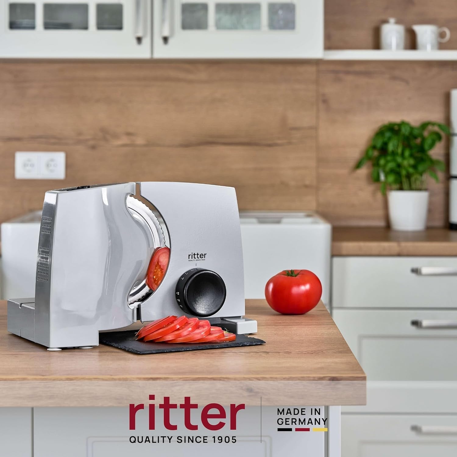 Ritter Nova 1 Duo plus Mașină electrică multifuncțională de feliat Rasnite si Feliatoare Naty Shop