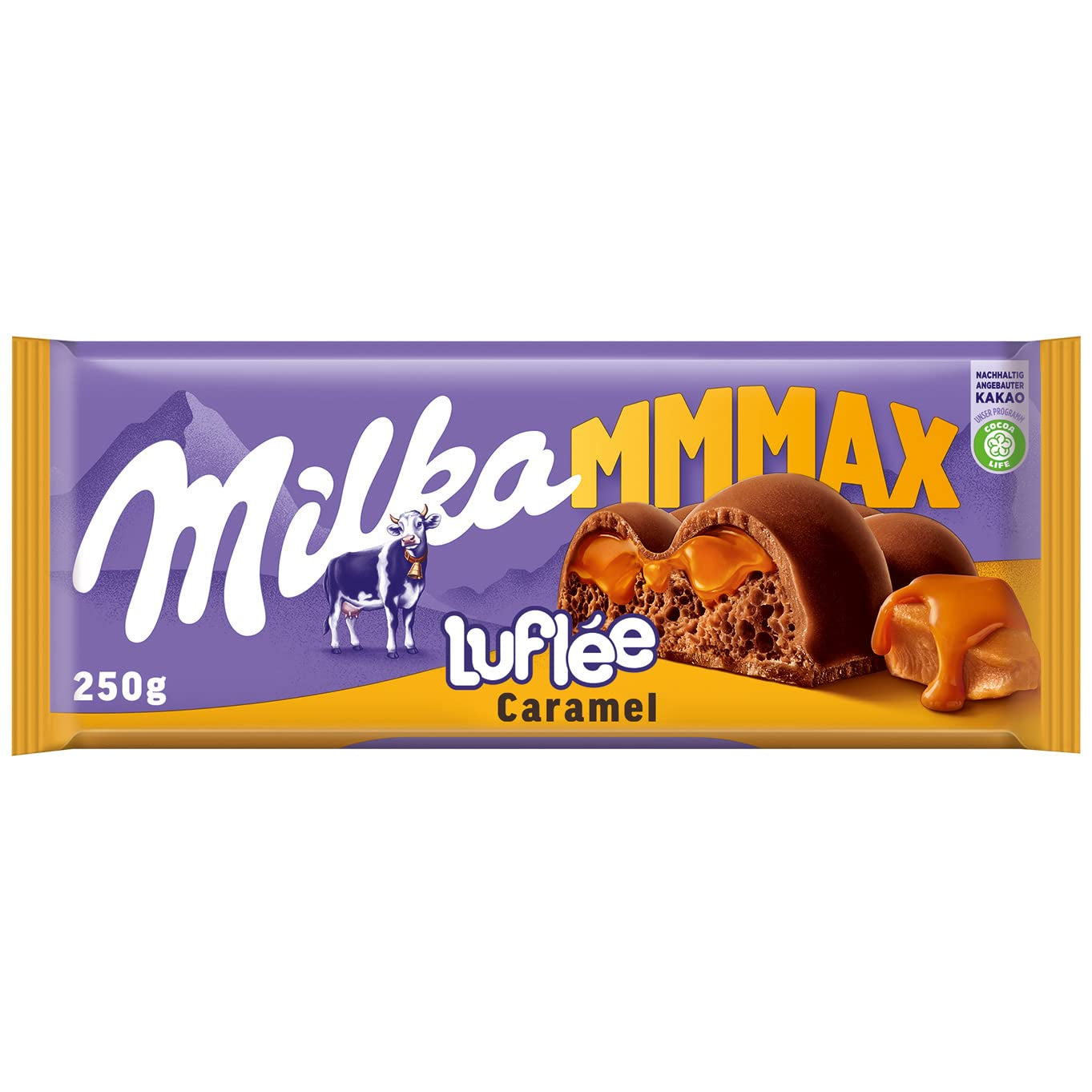 Milka Mmax Triolade – Alpesi tejcsokoládé fehér és étcsokoládéval – 280g