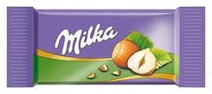 Milka Naps Mix – Mini csokoládé négyzetek 4 féle készletben: alpesi tej, eper, mogyoró, kakaós krém – 1 x 1kg