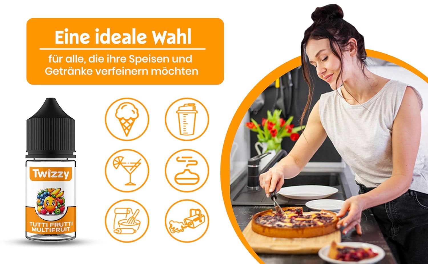 Twizzy Koncentrált Tutti Frutti Aroma, 30 ml Aromas Naty Shop
