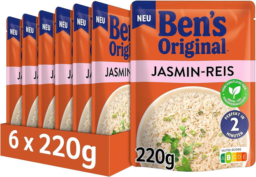 BEN'S ORIGINAL™ Express Basmati rizs 6 x 220 g