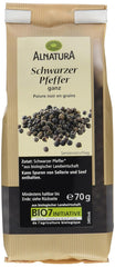 Bio Schwarzer Pfeffer ganz, 70g