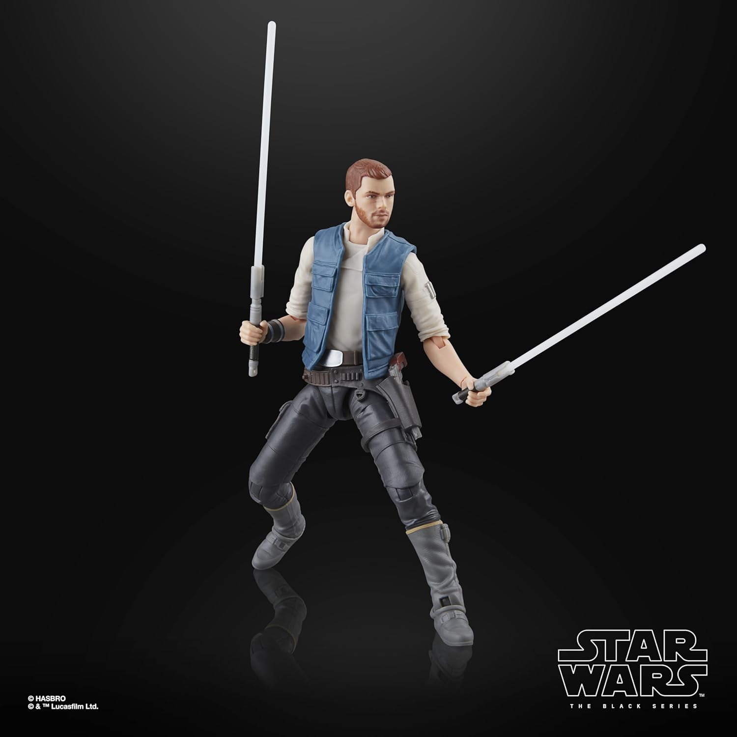 Star Wars Black Series Cal Kestis, Turgle és Skoova Stev, Star Wars Jedi: Túlélők gyűjthető akciófigurák (15 cm-es méret) Akciófigurák Naty Shop