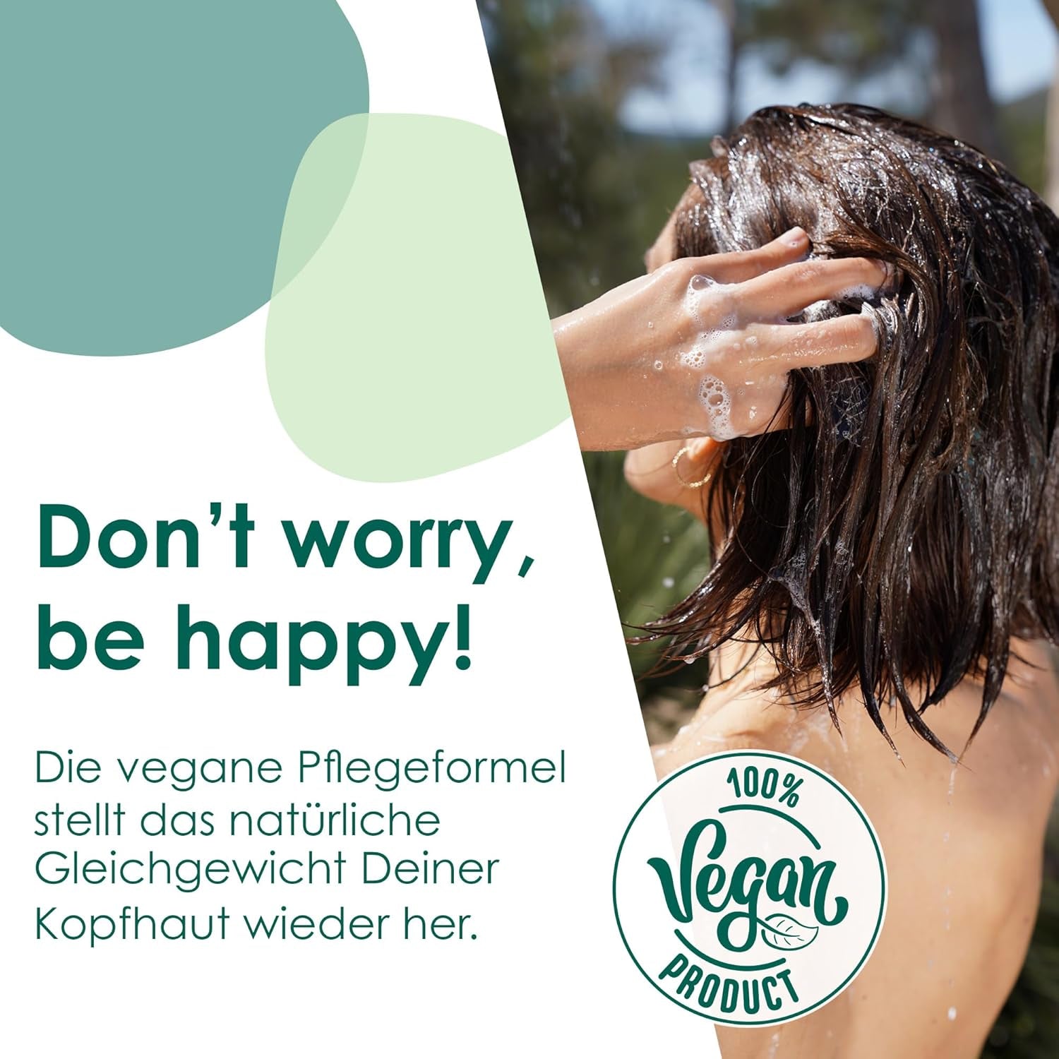 Șampon cu efect de hidratare Jean & Len Green Tea & Lime, pentru păr normal până la gras, 300 ml Duș și baie Jean & Len Green Tea & Lime