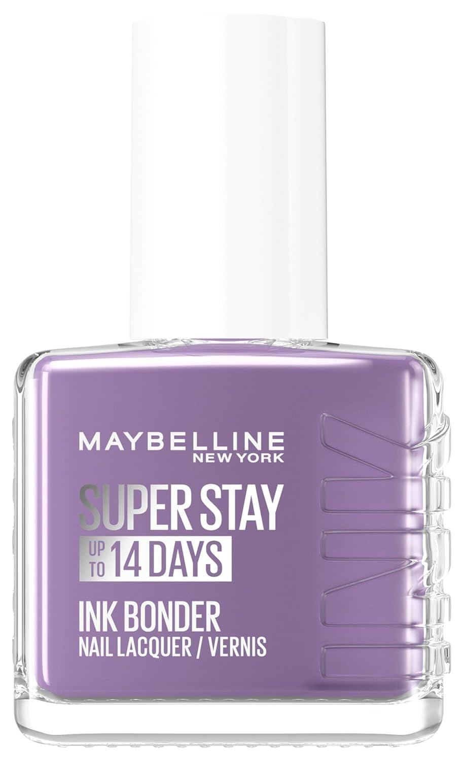 Maybelline New York Super Stay Ink Bonder 945 Lilac Love - hosszantartó körömlakk az erős körmökért és az intenzív színért, 12,3 ml