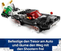 LEGO | Marvel Spider-Man Mech vs. Venom Muscle Car - Auto Spielzeug mit 3 Superhelden Minifiguren - Modellauto mit Shootern - Geschenk für Jungen und Mädchen ab 7 Jahren 76309