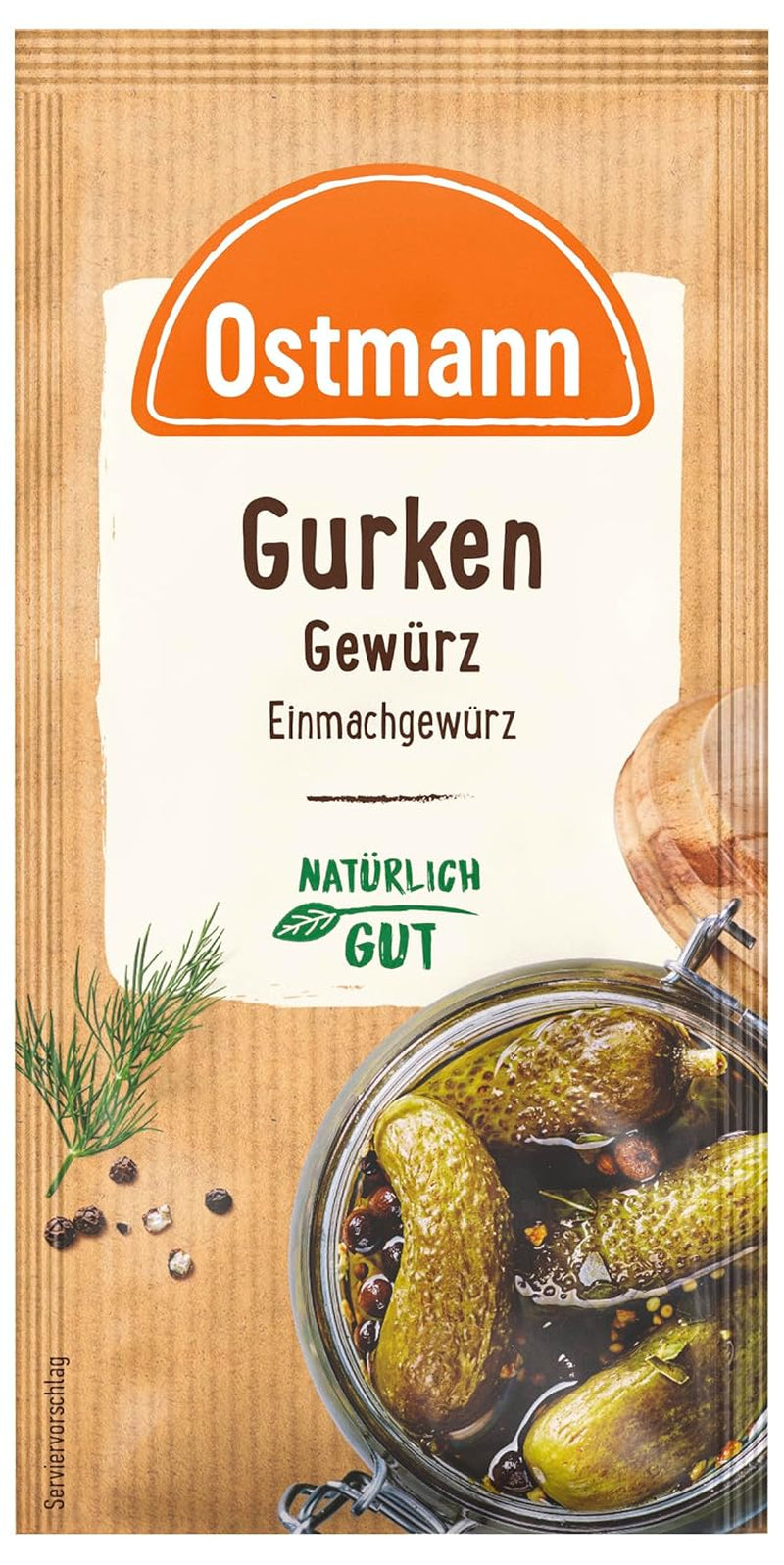 Ostmann Gurken Gewürz, 1er csomag (1 x 30 g)