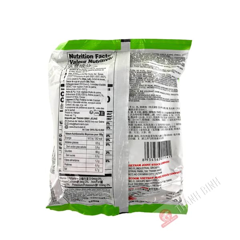 - VAGY instant tészta csirkével és rizzsel - (1 x 71 g)