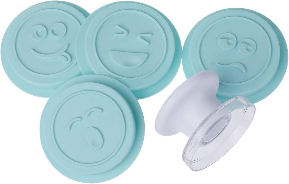 Silikomart 25.440.39.0069,Set Decupator Emoji, Ø73 MM Naty Shop