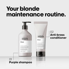 L'Oréal Professionnel Serie Expert ezüst, sampon, 500 ml zuhany és fürdő Naty Shop