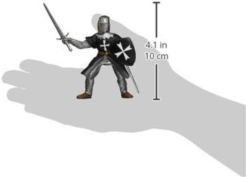 Papo -Pictate manual - Figuri -Medieval-Fantasy - Cavalerii Sfântului Ioan cu sabie-39938-Collectable-Pentru copii - Potrivit pentru băieți și fete - De la 3 ani Action figures Naty Shop