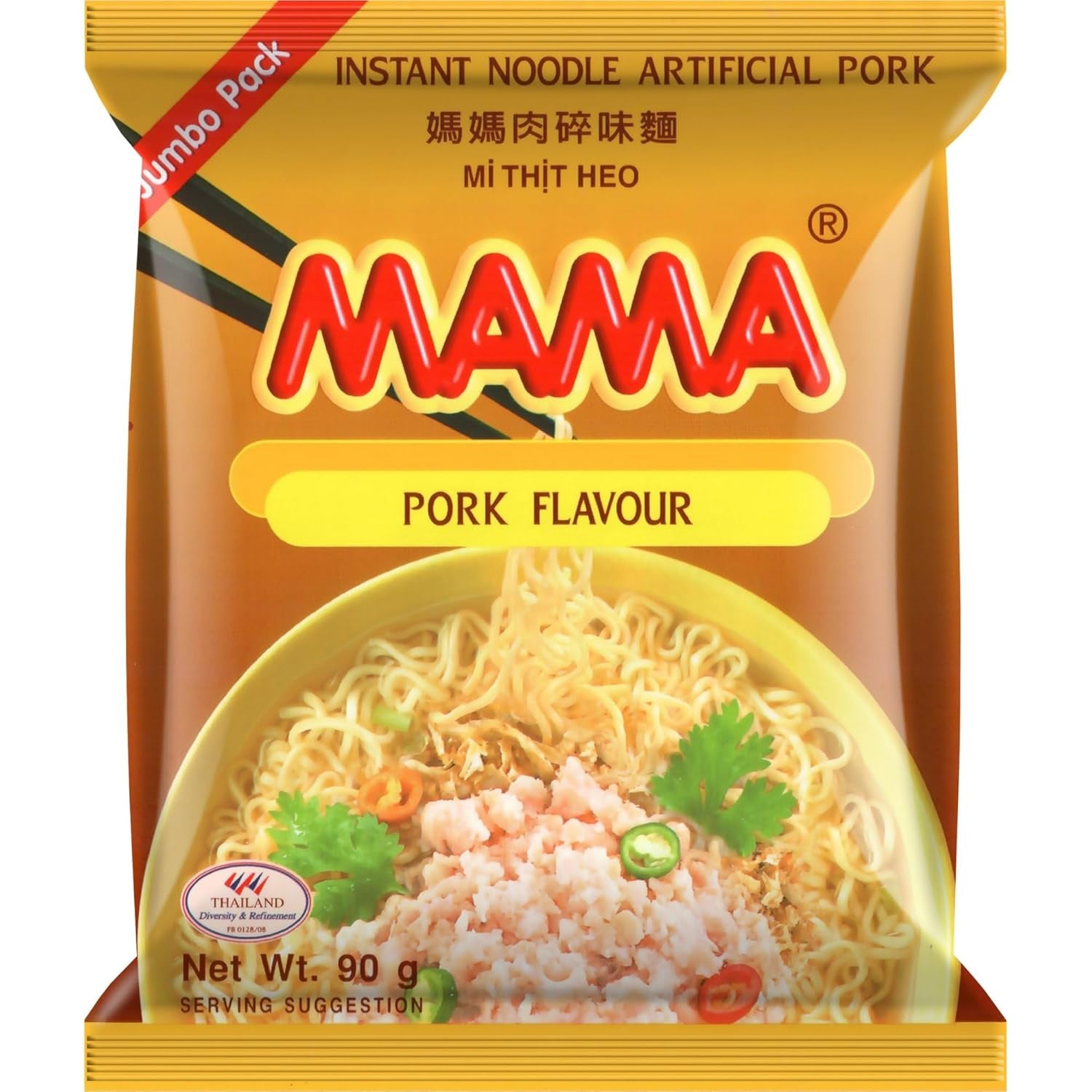 MAMA - Instant tészta csirkével - Több csomag (30 x 55 GR)