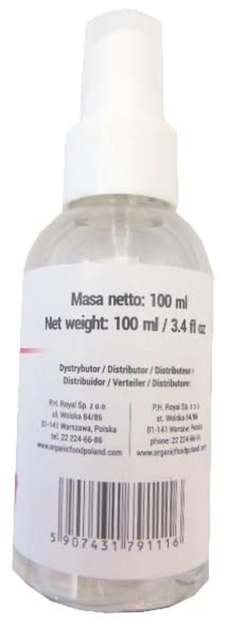 BIO Rózsavíz főzéshez és sütéshez, 100 ml Arome Naty Shop