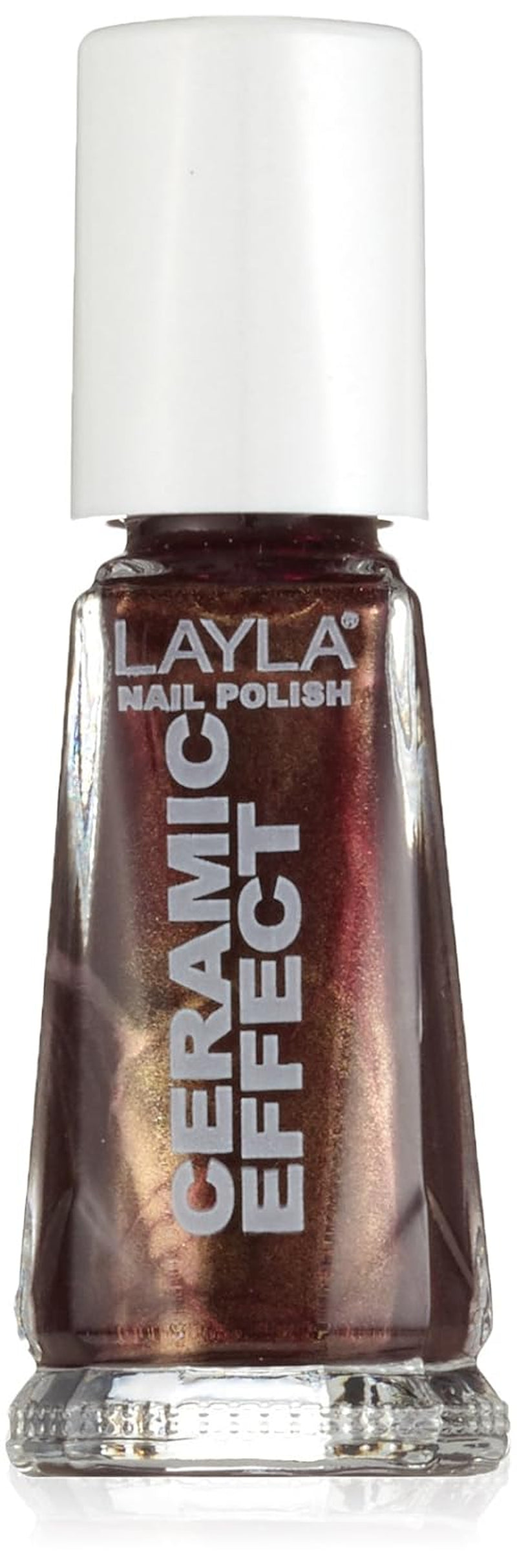 Cosmetics 1243R23-109 Kerámia hatású körömlakk - narancssárga fluo, 1er csomag (1 x 0,01 l)