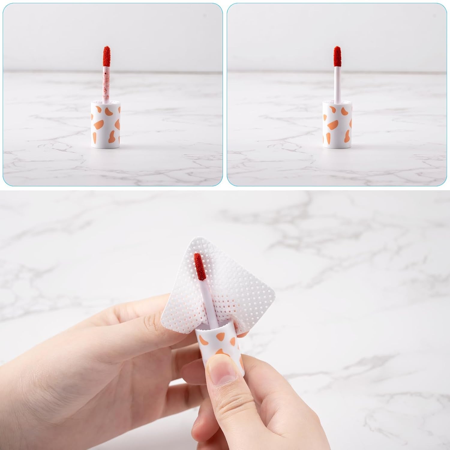 500 de ojă cu gel, fără scame, pentru îndepărtarea ojei, gel UV, pentru manichiură și pedichiură – alb