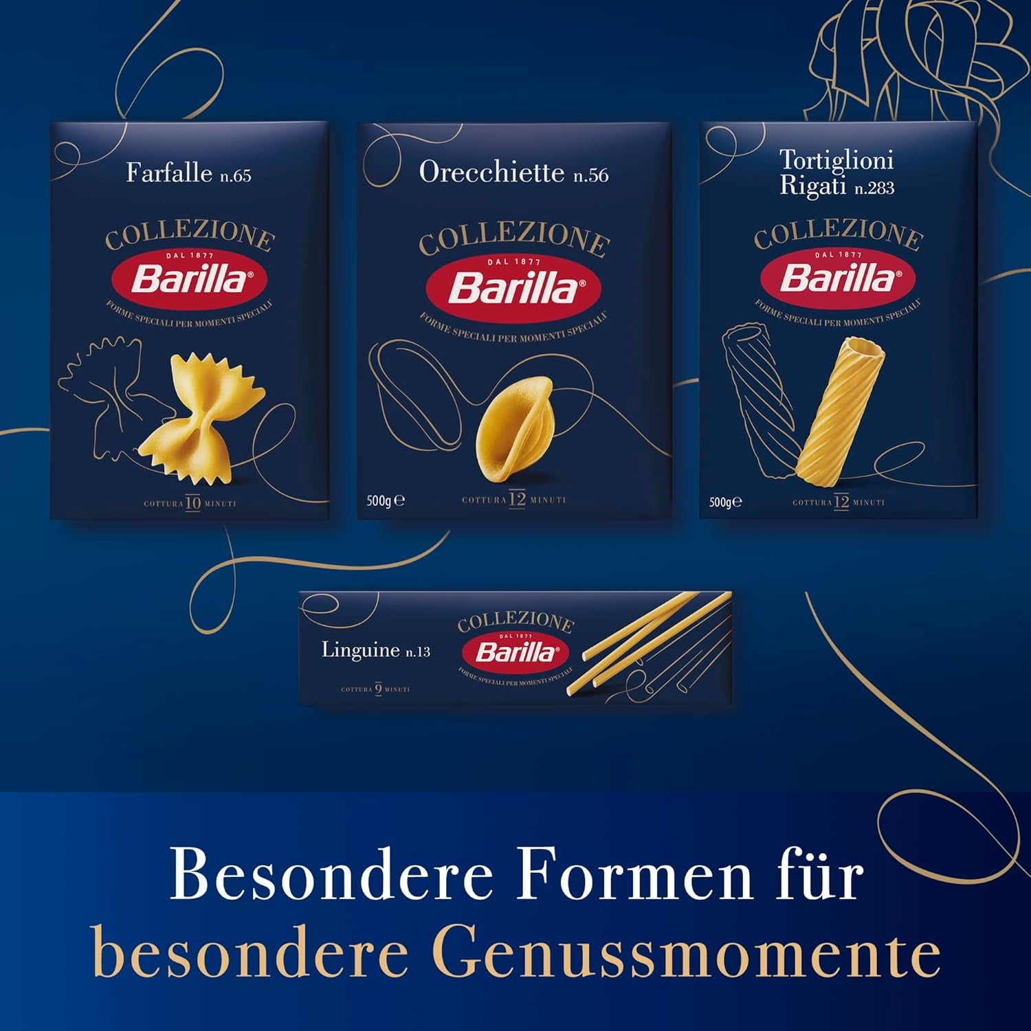 Barilla Collezione Lasagne tészta durumbúzából, mindig al dente, 500g