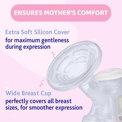 Chicco Natural Feeling kézi pumpa, mellszívó ferde cumival és hermetikus kupakkal cumisüveggé válik - 150 ml Élelmiszer és szoptatási kiegészítők Bebe Naty Shop