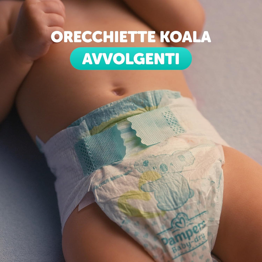 Pampers Baby Dry Junior DWCT pelenkák, ikercsomag, 5-ös méret (11-25 kg), 32 pelenka