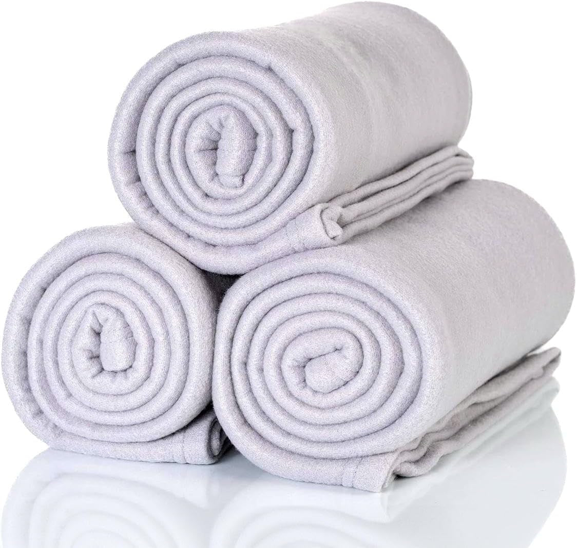 ALCLEAR 3 db Oeko Tex polár takarók, szín: antracit, nagy méret 130X160 cm, 200 G/M2 felett, kanapé takaró kanapé takaró takaró nappali takaró, piknik takaró kanapé dísztakaró Ágyak és takarók Besuche ALCLEARUM-S tore3 db 130X160 cm