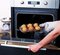 Pyrex BANDEJA 6 MAGDALENAS ASYMETRIA PX Muffinförmchen, Metall, Bunt, 6 Magdalena Formák és tepsi Naty Shop