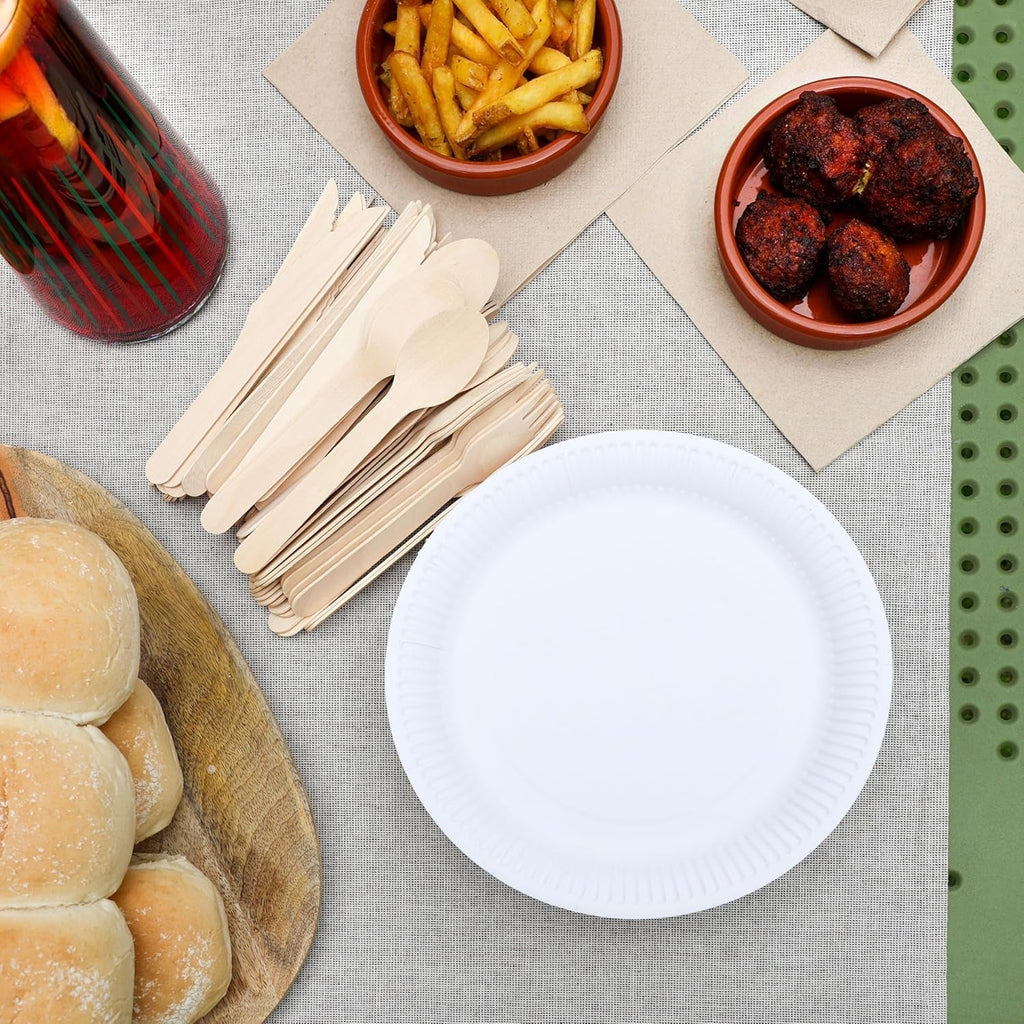 Table Kind | 100 pachet vrac Șervețele moi din hârtie reciclată, șervețele de petrecere de unică folosință maro, potrivite pentru uz zilnic, ecologice, Kraft, nealbite, compostabile, fabricate în UE, 2Ply, 33cm