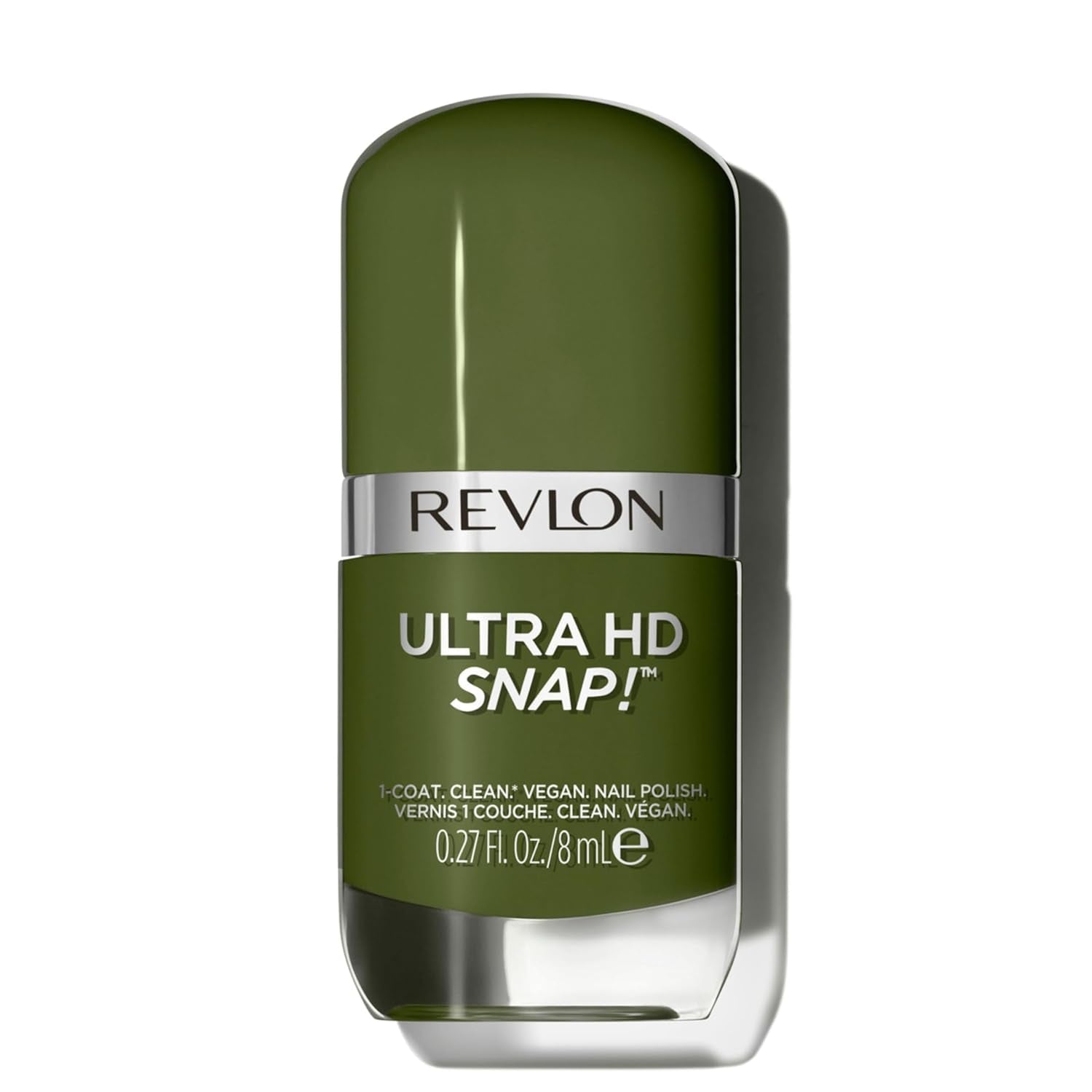 Revlon Ultra HD Snap körömlakk Tartós Vegán Formula Quick Dry One Coat Teljesen fedő szín (8ml) Hot Stuff (007) Unisex