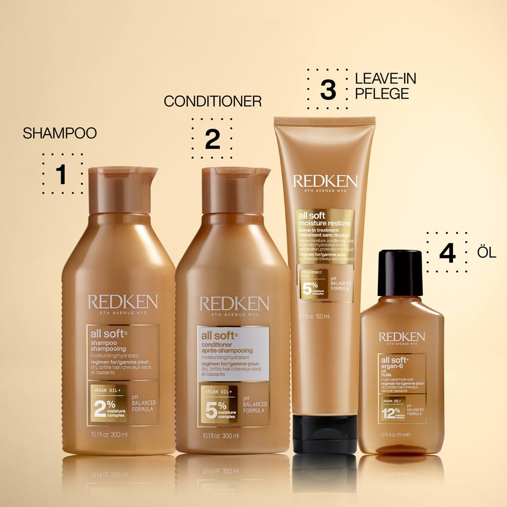 Redken, Șampon pentru păr uscat și fragil, revitalizează și hidratează Duș și baie Redken
