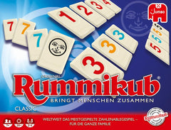 Jumbo Spiele Original Rummikub Classic - der Spieleklassiker unter den Gesellschaftsspielen - für Erwachsene und Kinder ab 7 Jahren JUM17571 Többszínű 2,7 x 3,7 cm