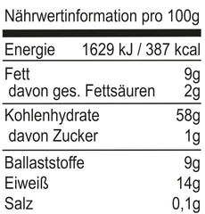 Seitenbacher Müsli Zuckerarm I Niedriger Zuckergehalt (4%) I Weizenfrei I Vollkorn (1 X 600 G) Cereale Naty Shop