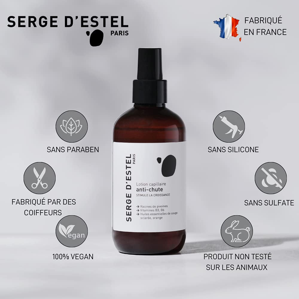 SERGE D'ESTEL PARIS Spray lotion hajhullás ellen, 200 ml Hajápoló SERGE D'ESTEL PARIS