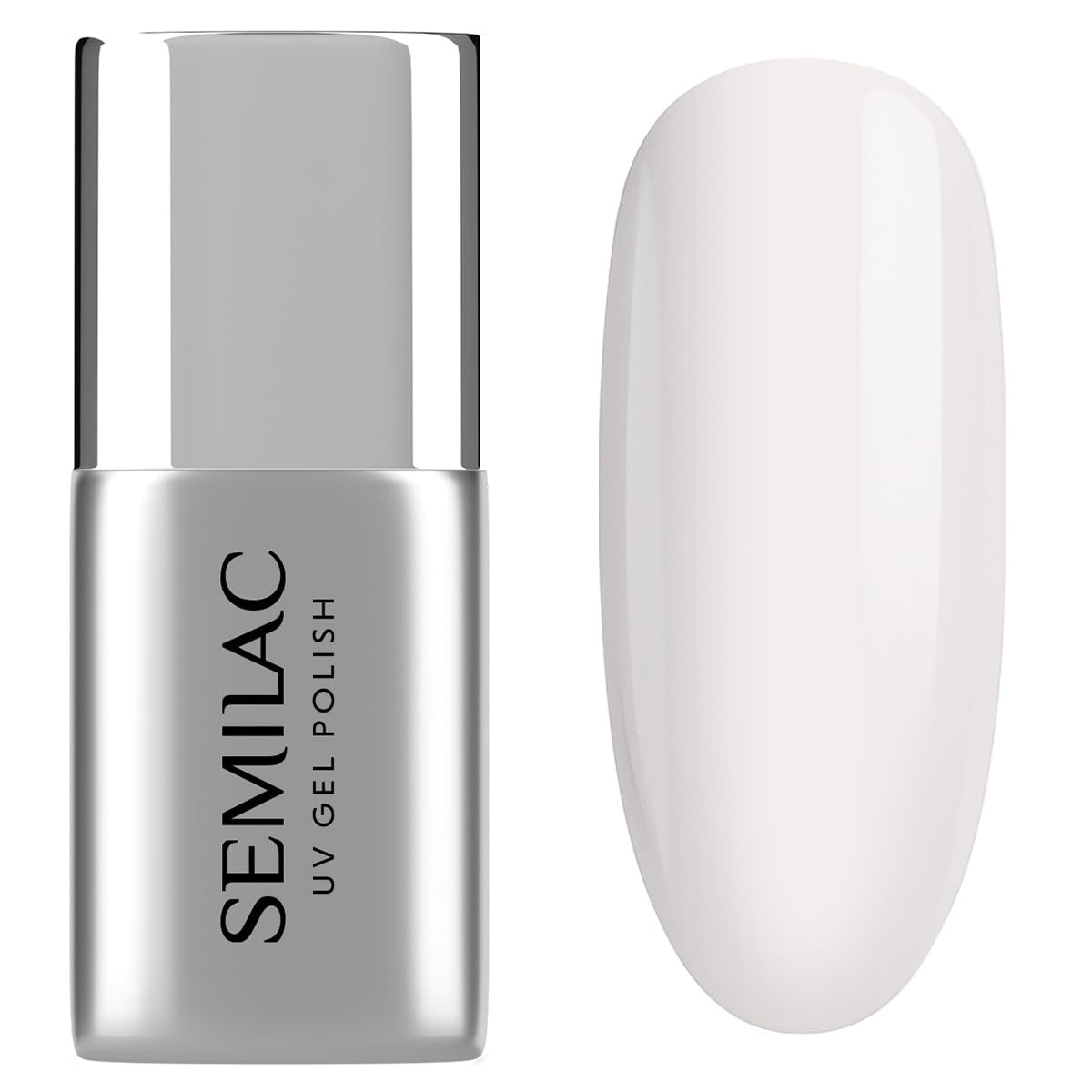 Semilac Top Coat körömlakk 7 ml, innovatív, UV/LED, hibrid körömlakk, fényes felület, véd, átlátszó
