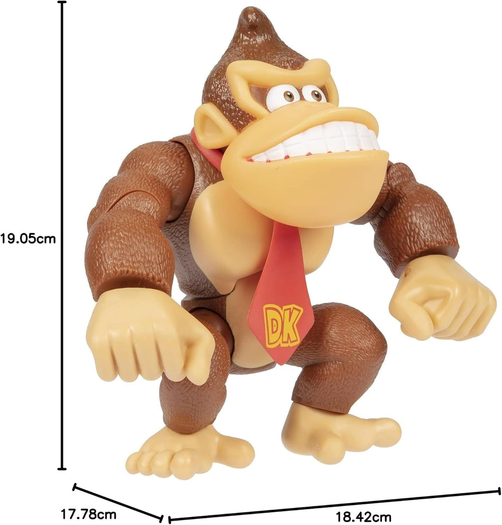 Nintendo SUPER MARIO 15 cm-es mozgatható Donkey Kong figura Akciófigurák Naty Shop