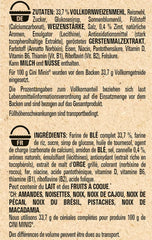 Nestlé CINI MINIS, fahéjas müzli, 37% Vital teljes kiőrlésű gabona, vitaminokkal, kalciummal és vassal, ropogós pehely, 7 db-os kiszerelés (7x375g)