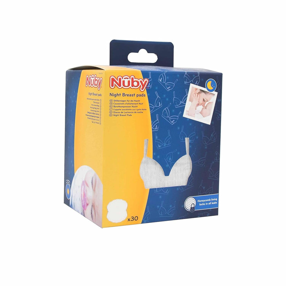 Nuby - 2 csomag ultrafinom szoptatóbetét éjszakára - 2 x 30 darab Kiegészítők Étel és szoptatás Bebe Naty Shop