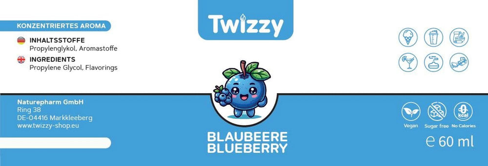 Twizzy Cranberry, ételízesítő -60 ml - Intenzív aroma - Ideális sütéshez Aromas Naty Shop