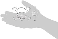 Städter craniu 9 cm oțel inoxidabil, argintiu