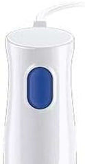 Braun Stabmixer MQ10.001PWH + Messbecher 600 ml, 5 Jahre Service, Leicht, Easytwist-System Zum Einfachen Wechseln Des Zubehören, Splash Control-Technologie Ohne Spritzer Kitchen Naty Shop