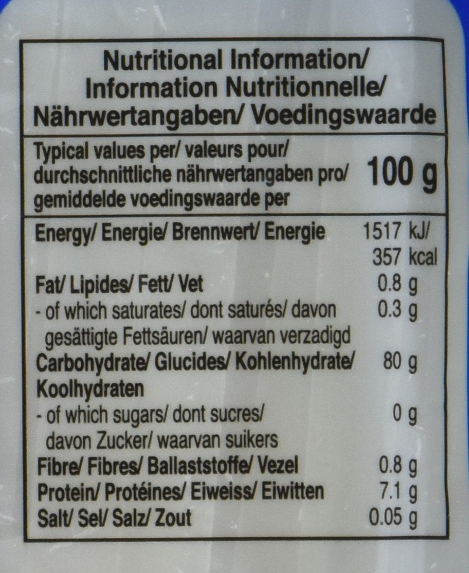 Kakas rizstészta, 10 mm, 1. osztály (1 csomag x 375 g)