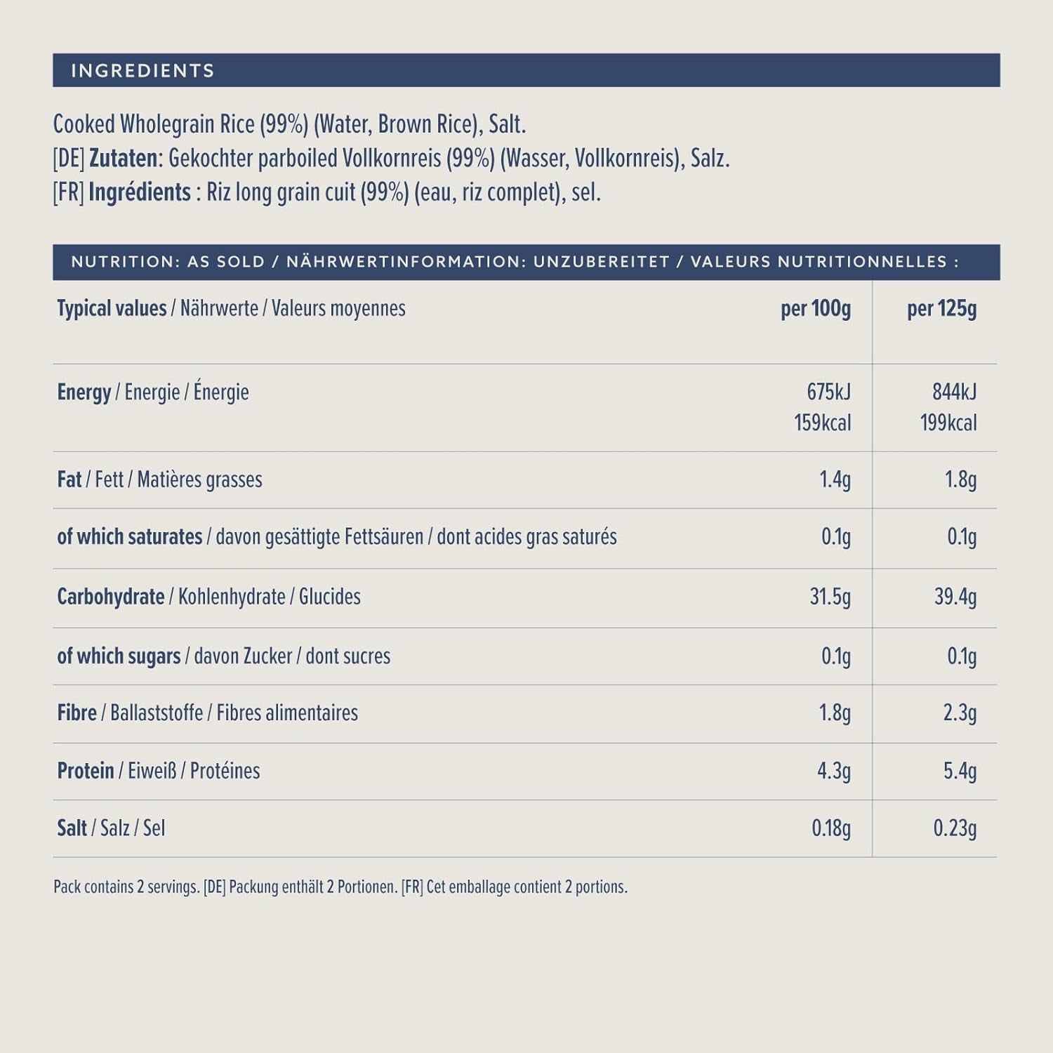 Barna rizs Amazonról, 250g