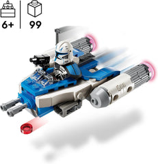 LEGO Star Wars Kapitány Rex Y-szárnyú Microfighter építőkockák gyűjthető csillaghajó ajándékötlet 6 év feletti fiúknak és lányoknak 75391 építőkészlet Besuche den LEGO-Store