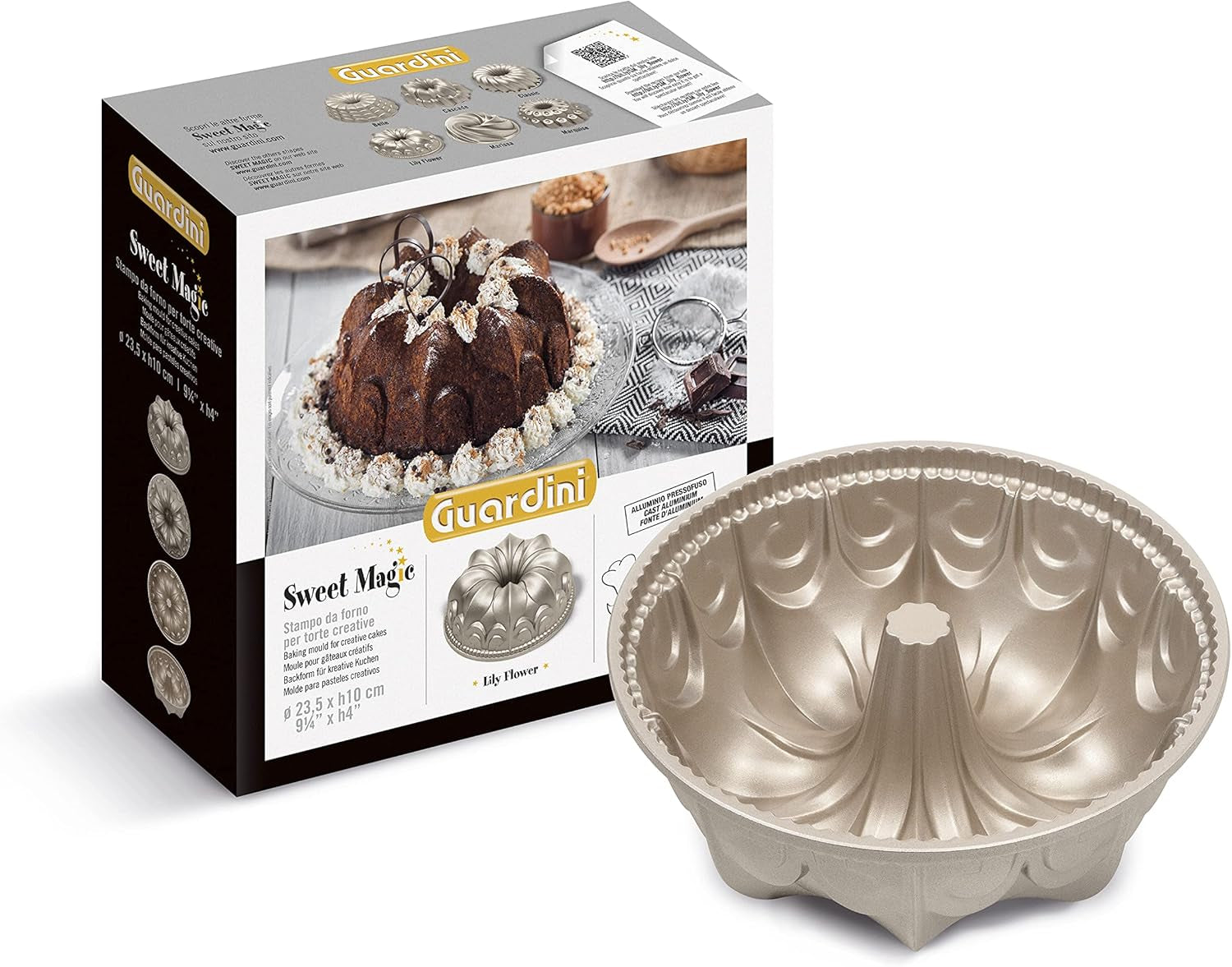 Sweet Magic Backform, Stahl Formák és tepsi Naty Shop Lilie