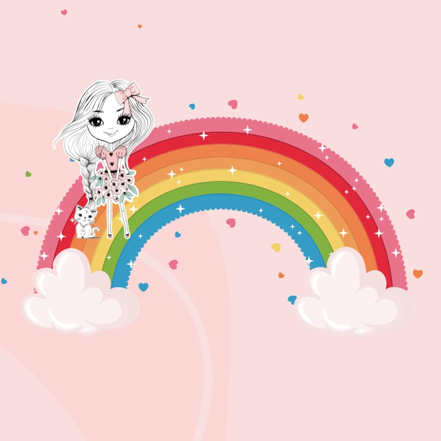 BLUESKY Kids körömlakk – lehúzható vízbázisú körömlakk, oldószermentes, könnyen eltávolítható, 5 ml (Disco Time)