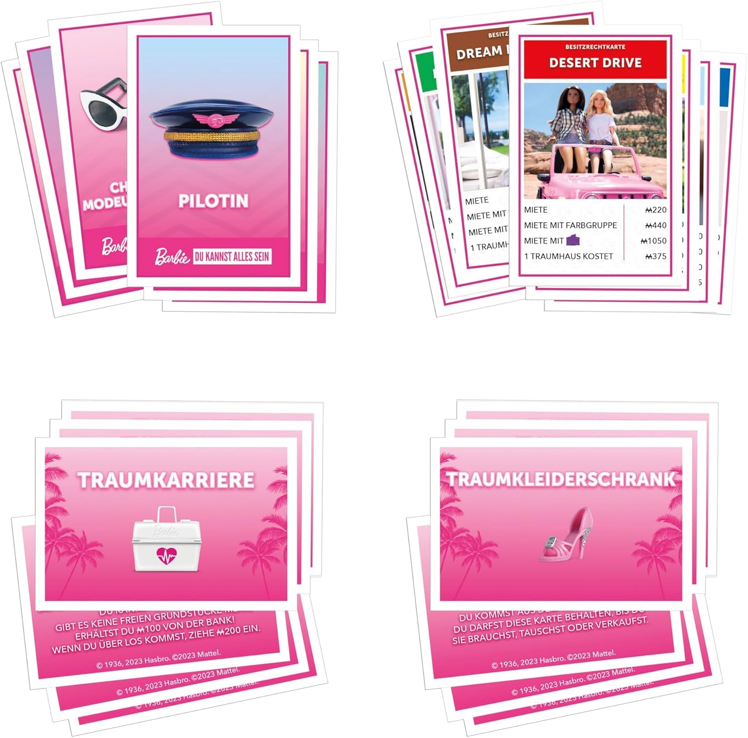 A Barbie Edition, a klasszikus társasjáték, amelyet Barbie álomvilága és kalandjai ihlettek, egy eredeti játék gyerekeknek és tinédzsereknek.