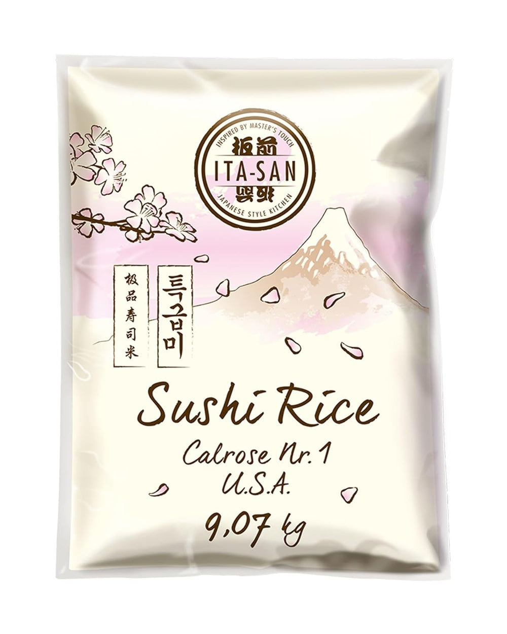 ITA-SAN Calrose / Rizs sushihoz, 1 csomag (1 x 9,07 kg)