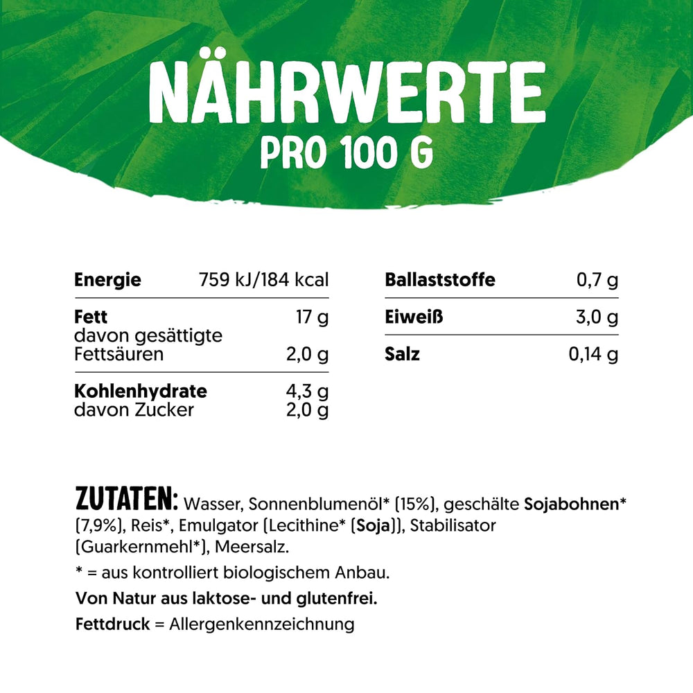 Alpro Bio Cooking Soya – Vegán Bio Kochcreme – 15 x 250 ml