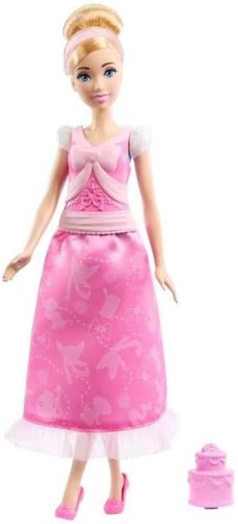 Mattel Disney-Princess-Spielzeuge, Hamupipőke-Modepuppe 2 Looks, 9 Accessoires, 2 Oberteile zum Anklipsen és 2 Röcke. 2-in-1-Geschichten inspiriert vom Disney-Film, JCR95