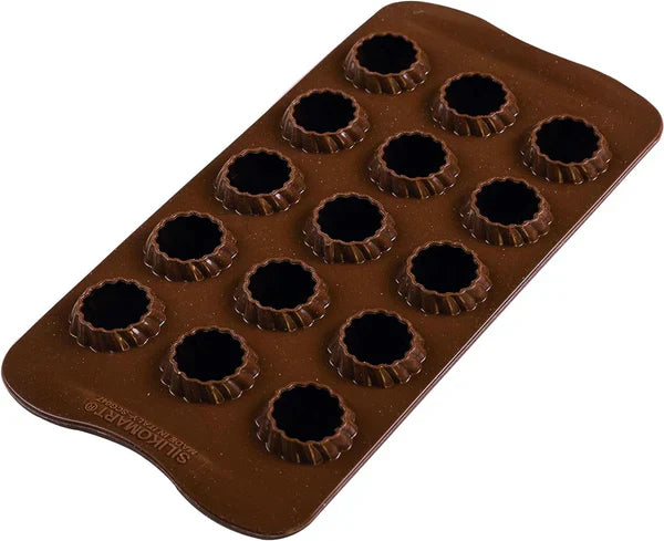 Silikomart 199384, Flame Chocolate 3D Forma